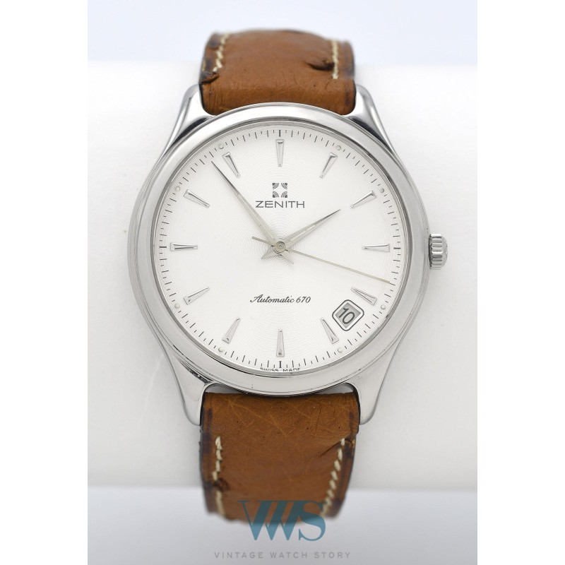 ZENITH (Elite 670 Automatic Date - Silver / ref. 90.010040.670), vers