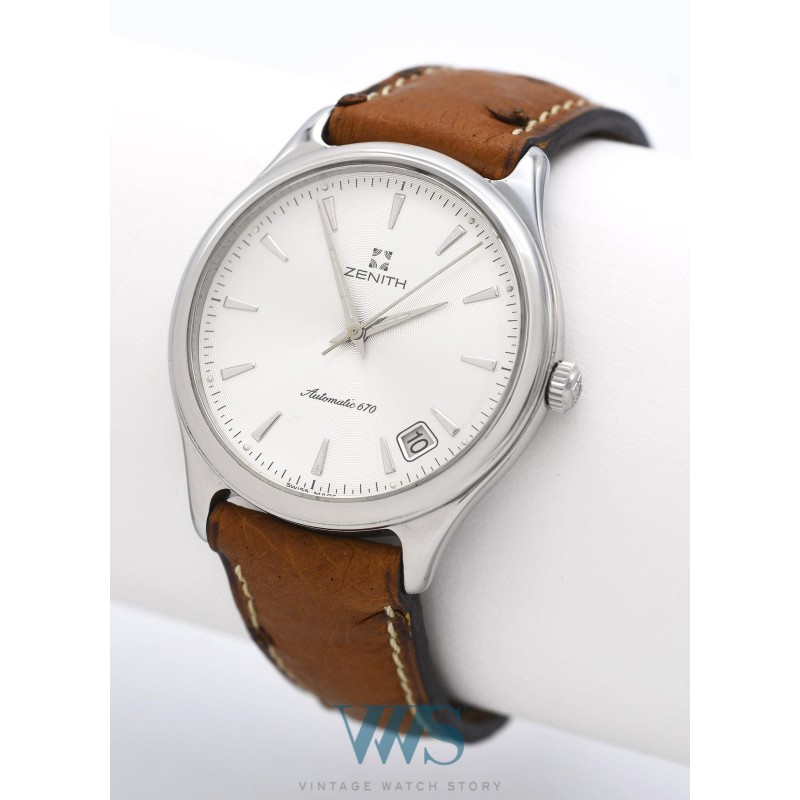 ZENITH (Elite 670 Automatic Date - Silver / ref. 90.010040.670), vers 1998