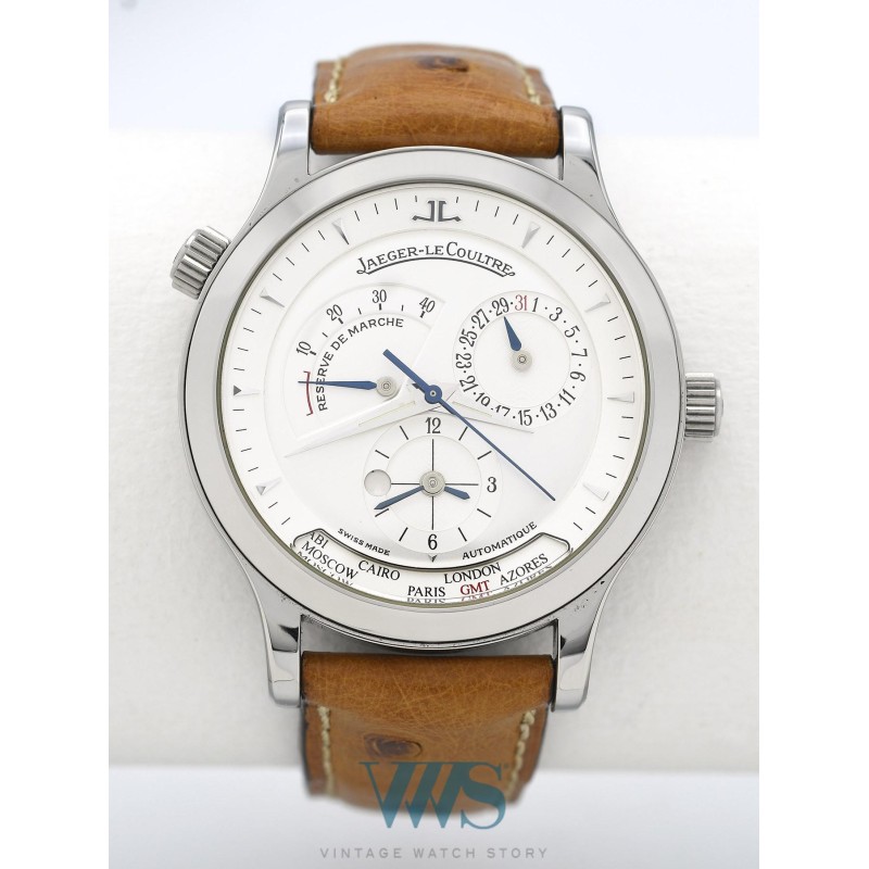 JAEGER-LeCOULTRE (Master Control - Geographic 1000 H / Silver / ref.