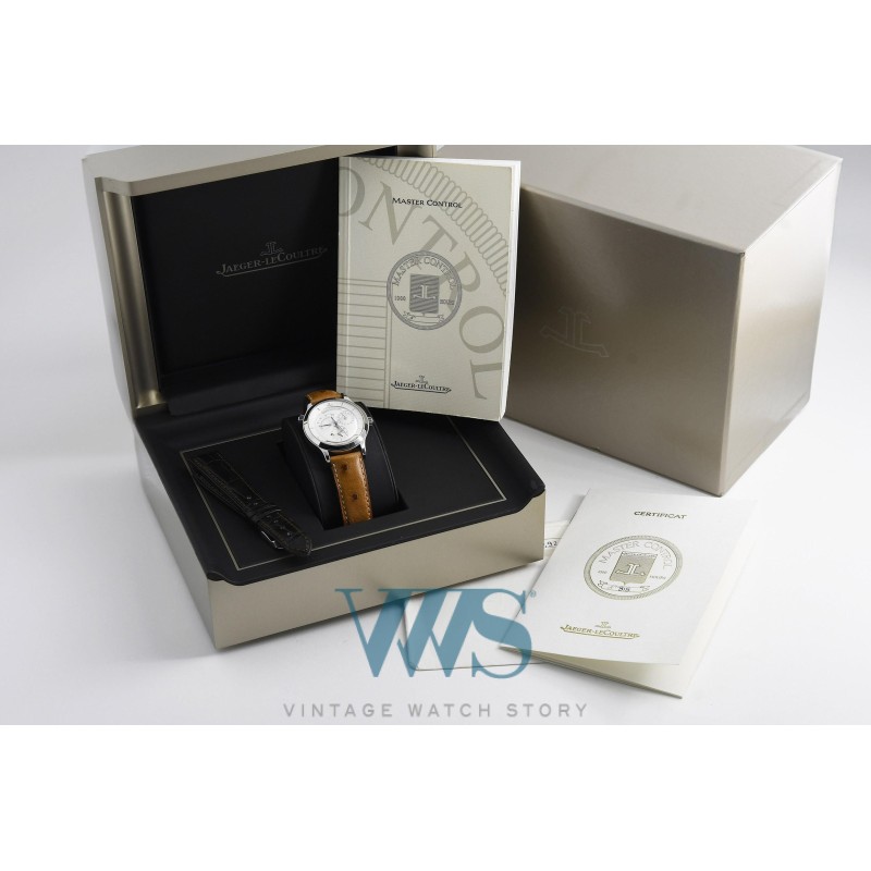 JAEGER-LeCOULTRE (Master Control - Geographic 1000 H / Silver / ref. 142.840.92), vers 1998