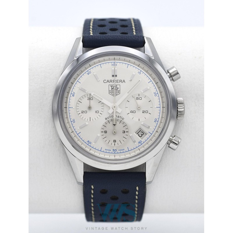 HEUER (Chronographe Carrera – Silver / Automatic / ref. CV2110-0