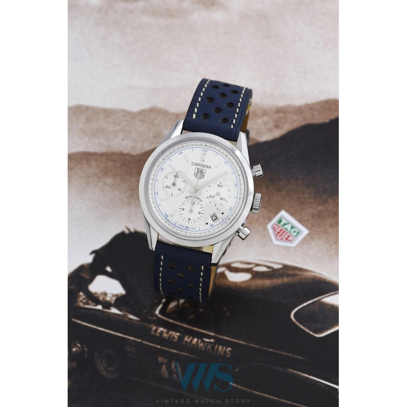 HEUER (Chronographe Carrera – Silver / Automatic / ref. CV2110-0 FC6181), vers 2002