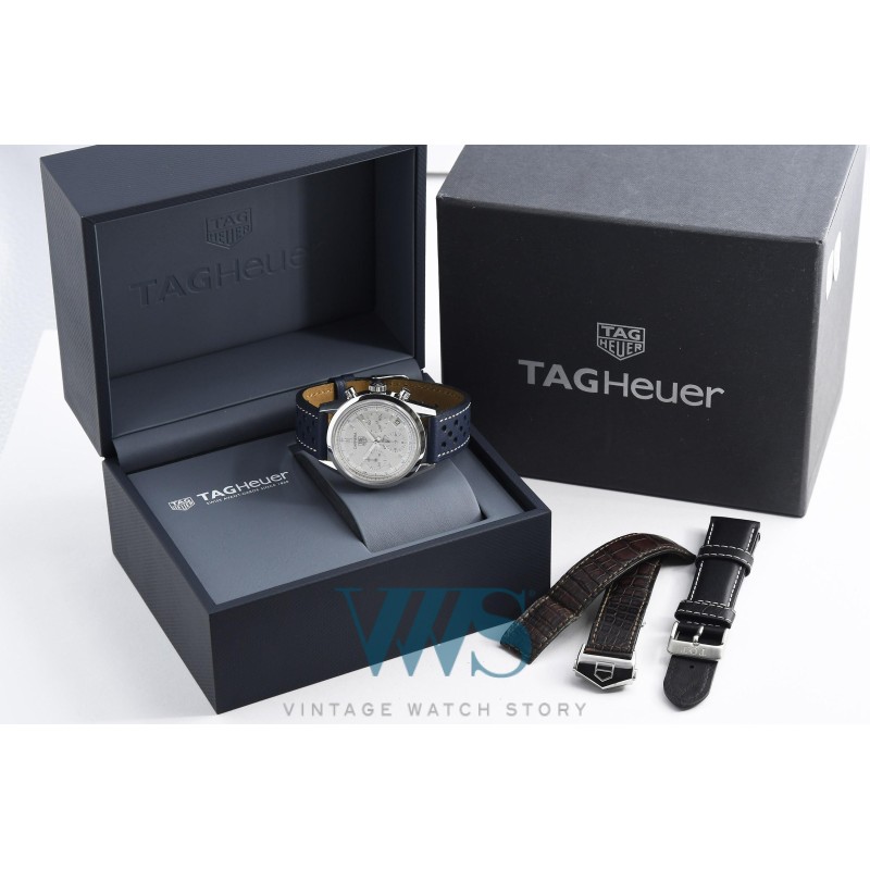 HEUER (Chronographe Carrera – Silver / Automatic / ref. CV2110-0 FC6181), vers 2002