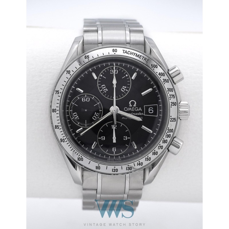 OMEGA (Chronographe Speedmaster Automatic Date - Black / ref.
