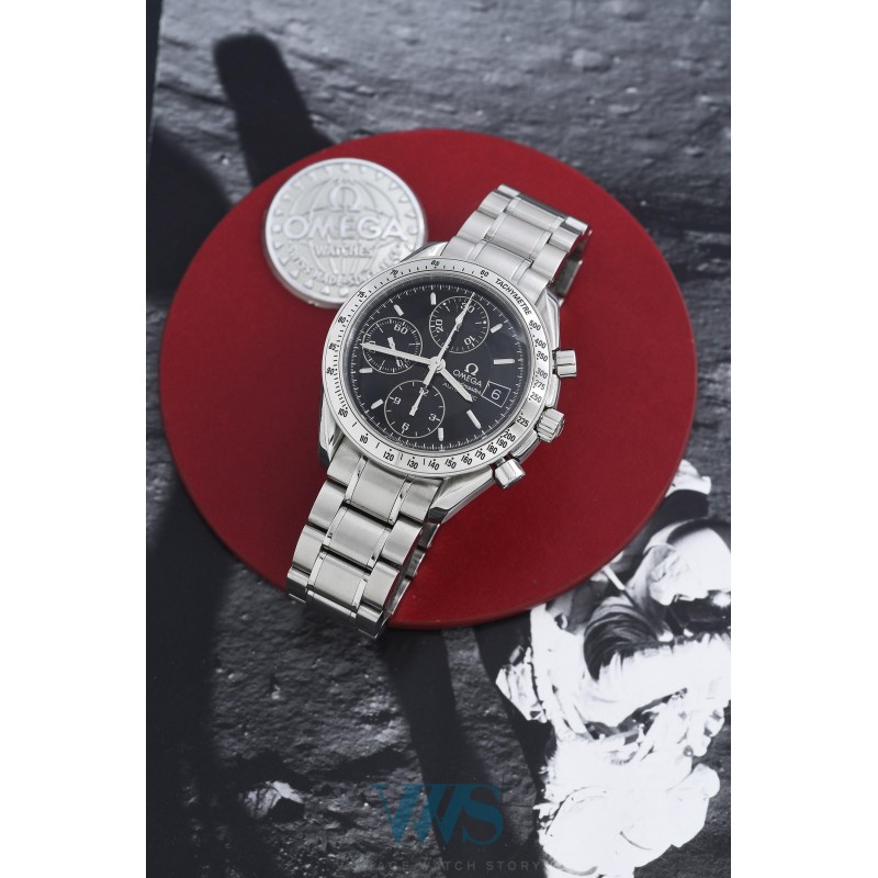 OMEGA (Chronographe Speedmaster Automatic Date - Black / ref. 175.0083), vers 1998