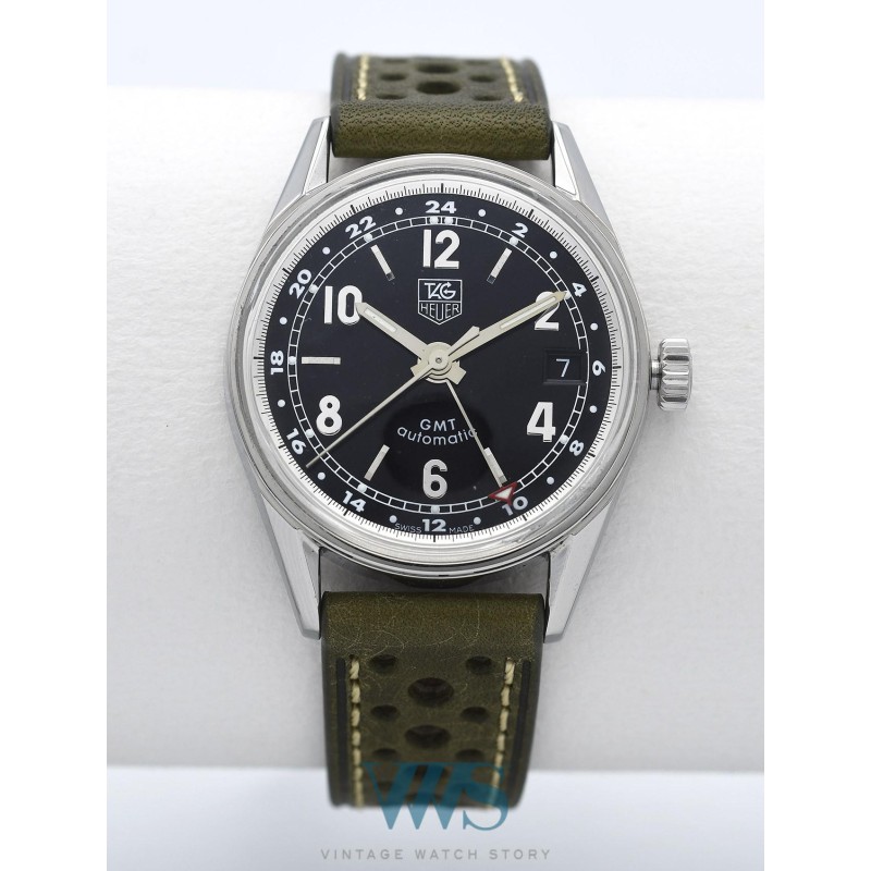 TAG HEUER (Carrera GMT / Black Automatic / ref. WV2113), vers 2005