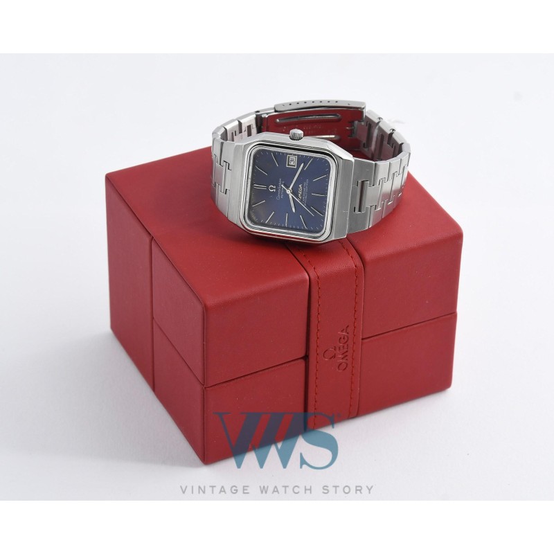 OMEGA (Constellation "Jumbo TV" - Blue / ref. 168.0062/ 368.0855), vers 1973