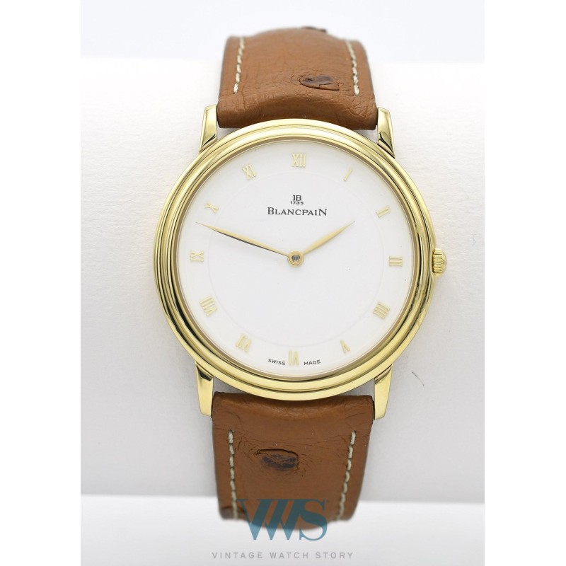 BLANCPAIN (VILLERET ULTRA SLIM – MÉCANIQUE / OR JAUNE / ref.