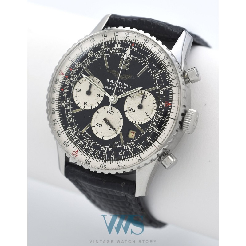 BREITLING (CHRONOGRAPHE NAVITIMER / FORCE IRAKIENNE - DATE / ref. 7806), vers 1973
