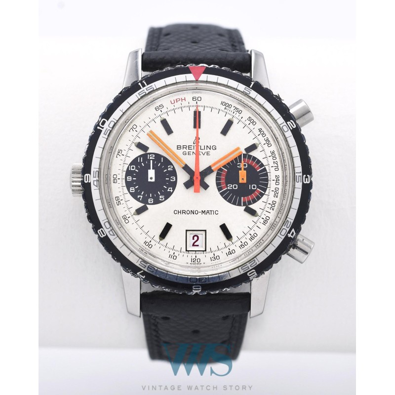 BREITLING (Chronographe Pilote Chrono-Matic / White / ref. 2110), vers