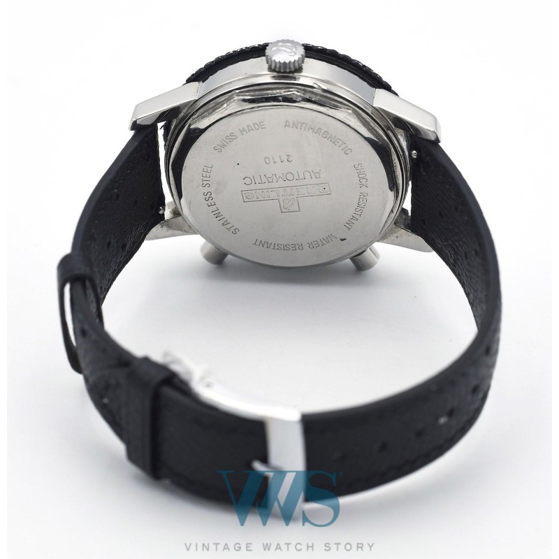 BREITLING (Chronographe Pilote Chrono-Matic / White / ref. 2110), vers 1973