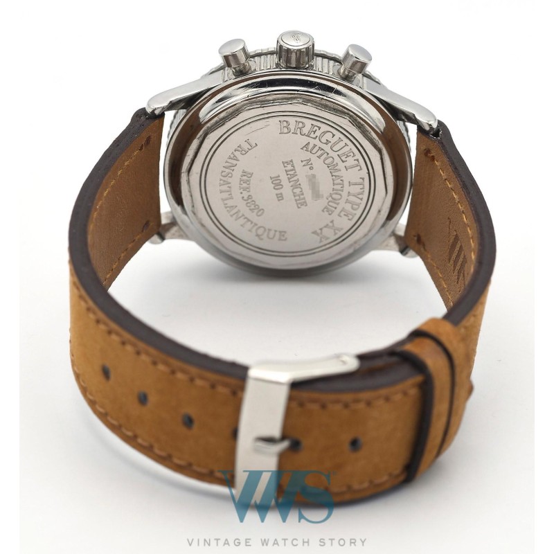 BREGUET (Chronographe Type 20 - Transatlantique / ref. 3820ST/H2/9W6), vers 2002