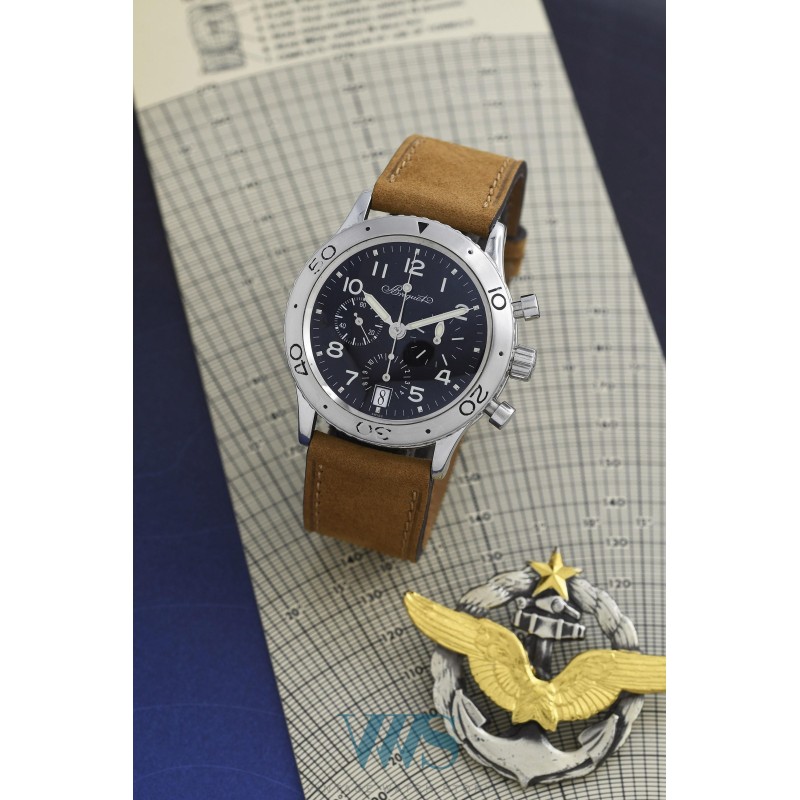 BREGUET (Chronographe Type 20 - Transatlantique / ref. 3820ST/H2/9W6), vers 2002