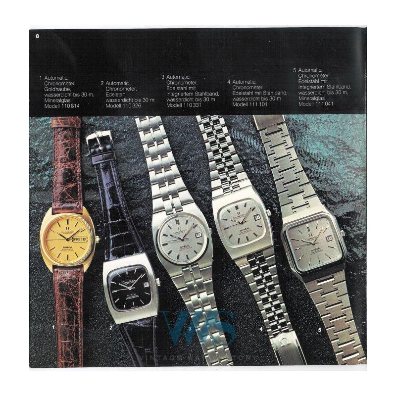 OMEGA (Constellation "Jumbo TV" - Blue / ref. 168.0062/ 368.0855), vers 1973