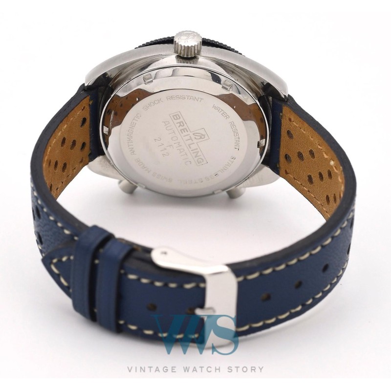 BREITLING (CHRONOGRAPHE TONNEAU / CHRONO-MATIC 11  - PANDA / ref. 2112), vers 1969