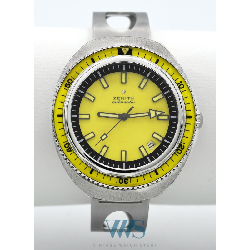 ZENITH (Diver Automatic Deep Sub Sea - "Big Lemon" / ref. A3637), vers
