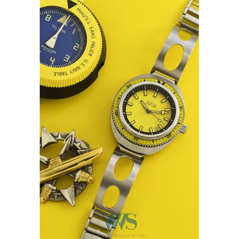 ZENITH (Diver Automatic Deep Sub Sea - "Big Lemon" / ref. A3637), vers 1975