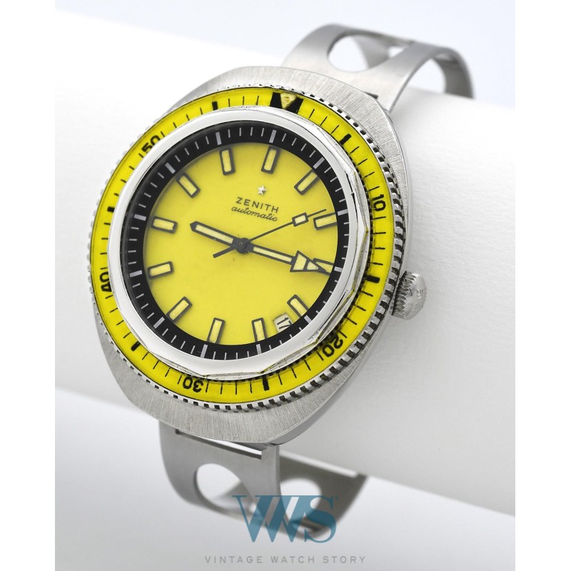 ZENITH (Diver Automatic Deep Sub Sea - "Big Lemon" / ref. A3637), vers 1975