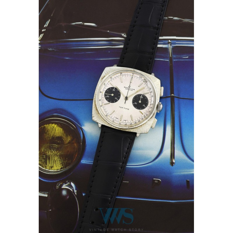 BREITLING (Chronographe Coussin Top Time / Panda Black - Silver / ref. 2007), vers 1969