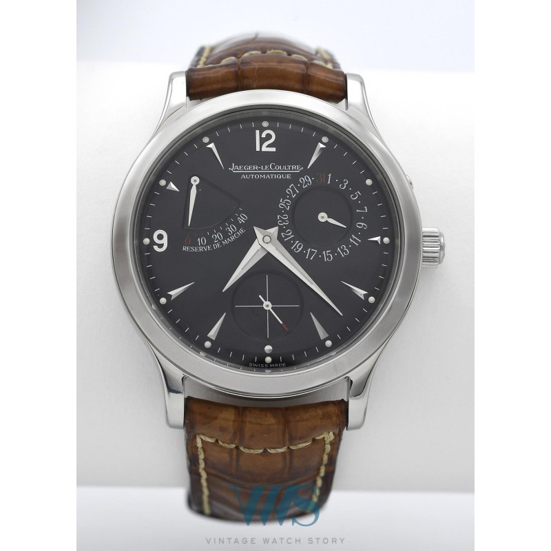 JAEGER-LeCOULTRE (Master Control Réserve de Marche - Black / ref.