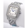 CARTIER (PANTHÈRE MEDIUM ACIER / DATE - WHITE / ref. 1310)