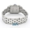 CARTIER (PANTHÈRE MEDIUM ACIER / DATE - WHITE / ref. 1310)
