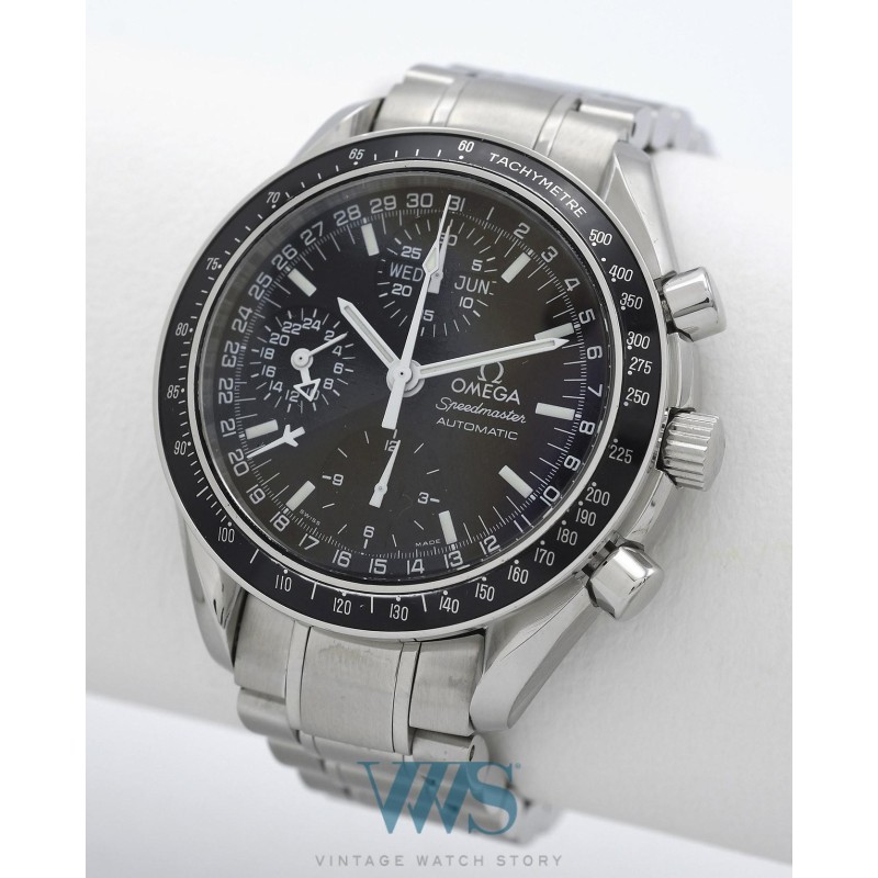OMEGA (Chronographe Speedmaster Automatic Calendar - Rallye Black / ref. 175.0084), vers 1998