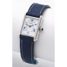 CARTIER (TANK LADY MUST BLUE / ARGENT - MONOGRAMME / ref. 2416), vers 1997