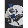MATHEY-TISSOT (Matissonic 150 UHF Automatique / Double Date - Blue / ref. 1608), vers 1970