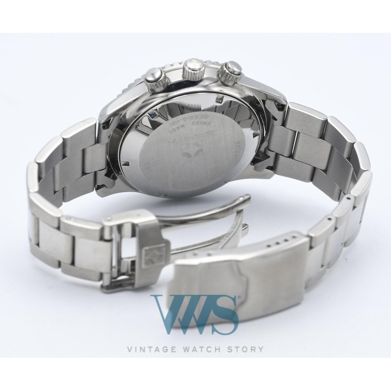 ZENITH (CHRONOGRAPHE DELUCA / PANDA poussoirs vissés - EL PRIMERO / ref. 02. 2310.400), vers 1992