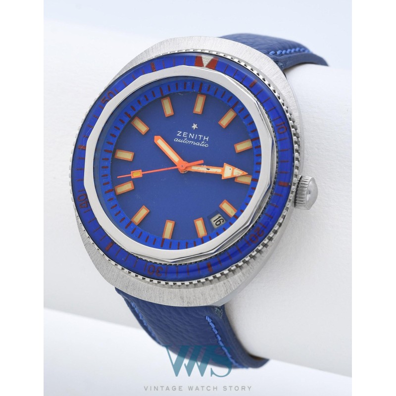 ZENITH (Diver Automatic Sub Sea - "Big Blue Mers du Sud" / ref. A3637), vers 1975
