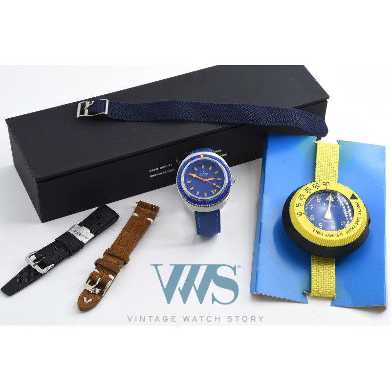 ZENITH (Diver Automatic Sub Sea - "Big Blue Mers du Sud" / ref. A3637), vers 1975