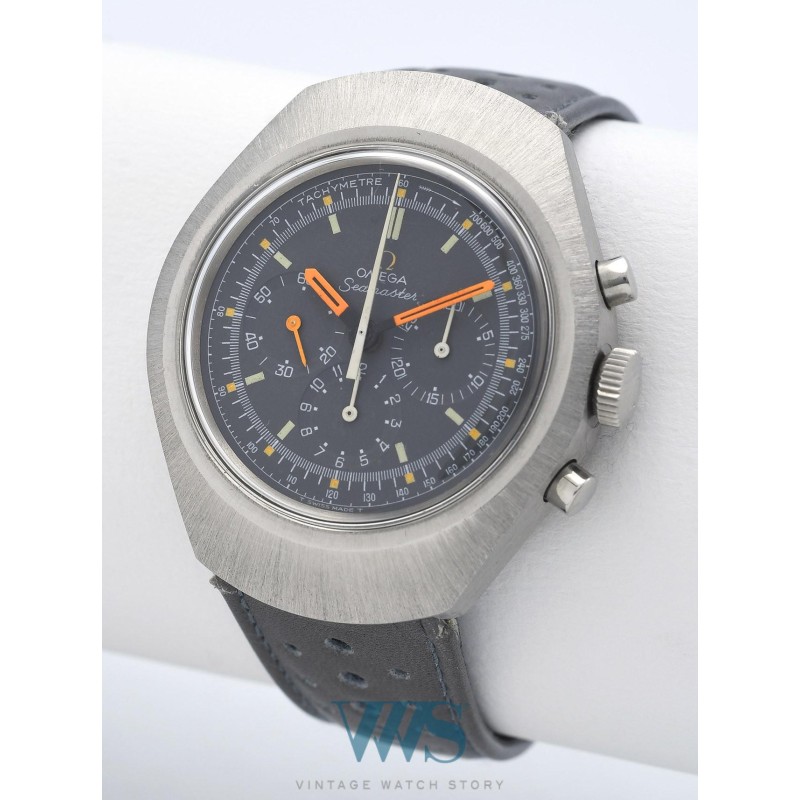 OMEGA (CHRONOGRAPHE SEAMASTER – PILOT LINE "FLAT JEDI" / ref. 145.024), vers 1970