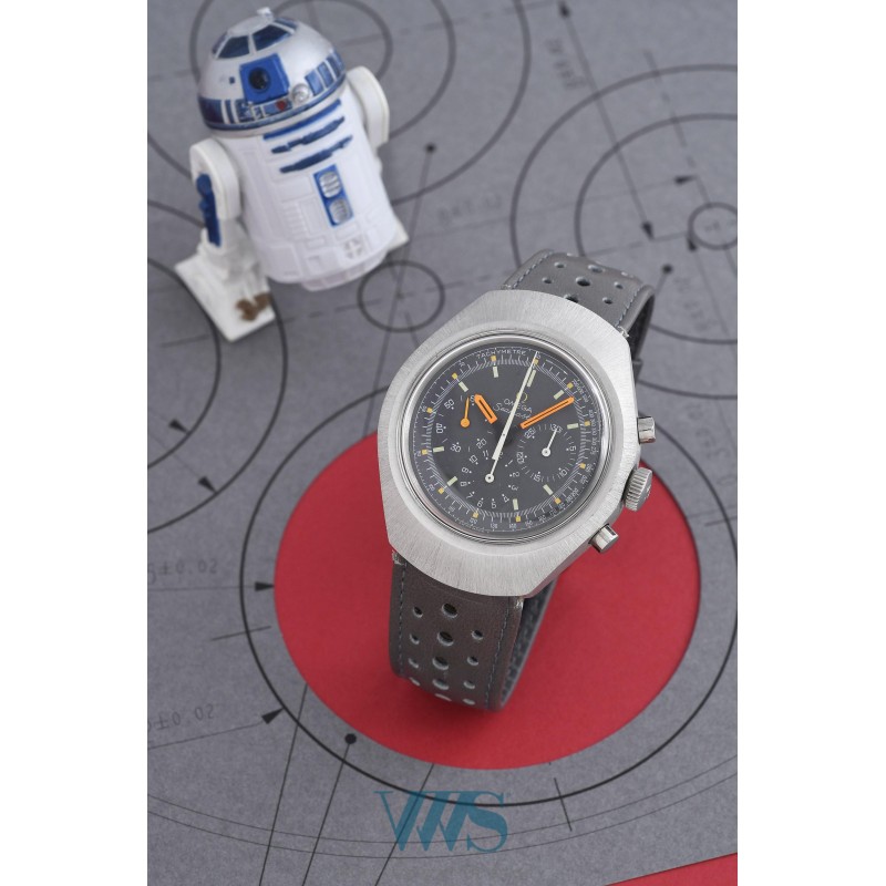 OMEGA (CHRONOGRAPHE SEAMASTER – PILOT LINE "FLAT JEDI" / ref. 145.024), vers 1970