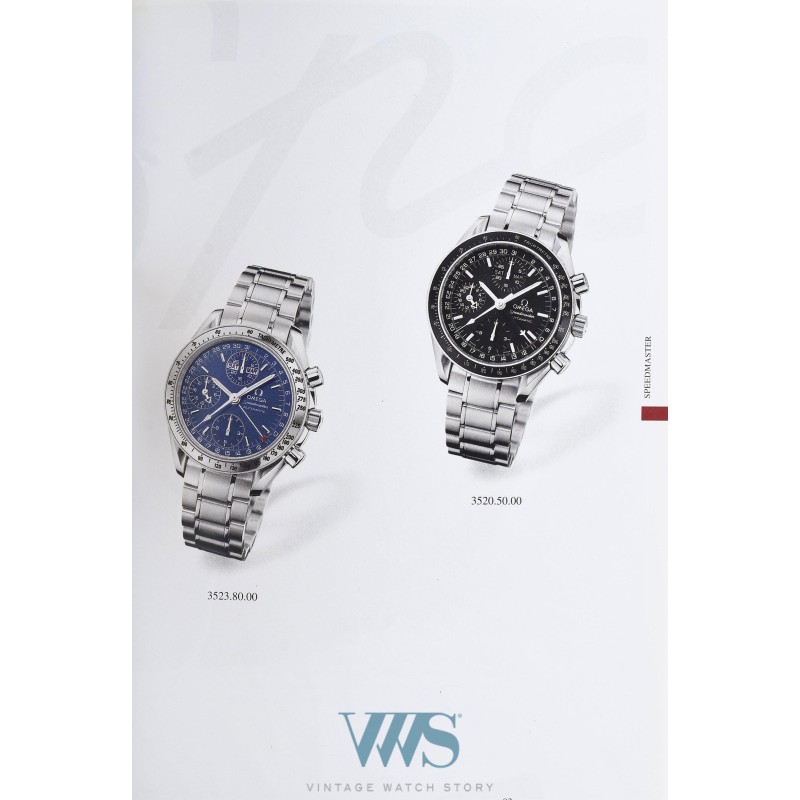 OMEGA (Chronographe Speedmaster Automatic Day-Date - Blue ref. 175.0084), vers 1995