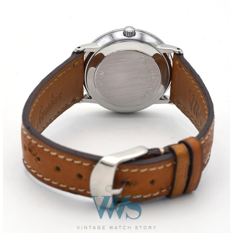 BLANCPAIN (Villeret Automatic Ultra Slim - Or & Acier / ref. 1195-1318), vers 2000