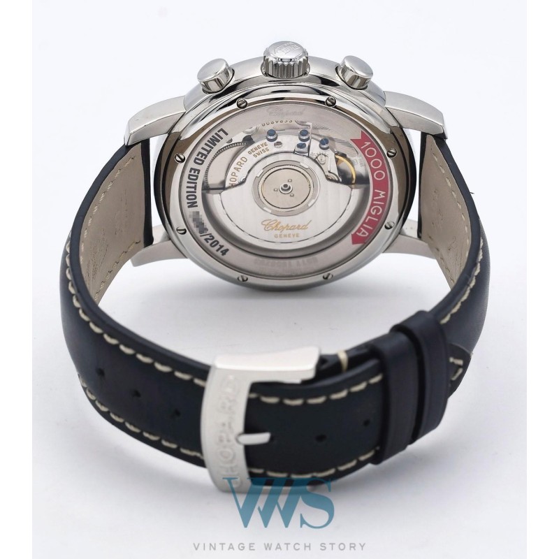 CHOPARD (CHRONOGRAPHE PILOTE 42 / MILLE MIGLIA - WHITE DOCTOR LIMITED 2014  EXPLS / ref. 8511), vers 2014