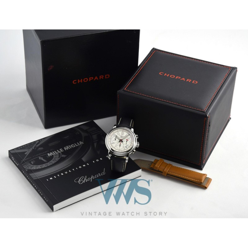 CHOPARD (CHRONOGRAPHE PILOTE 42 / MILLE MIGLIA - WHITE DOCTOR LIMITED 2014  EXPLS / ref. 8511), vers 2014