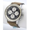 BREITLING (Chronographe Navitimer "Twin Sixty" - Black / ref. A39022), vers 1999