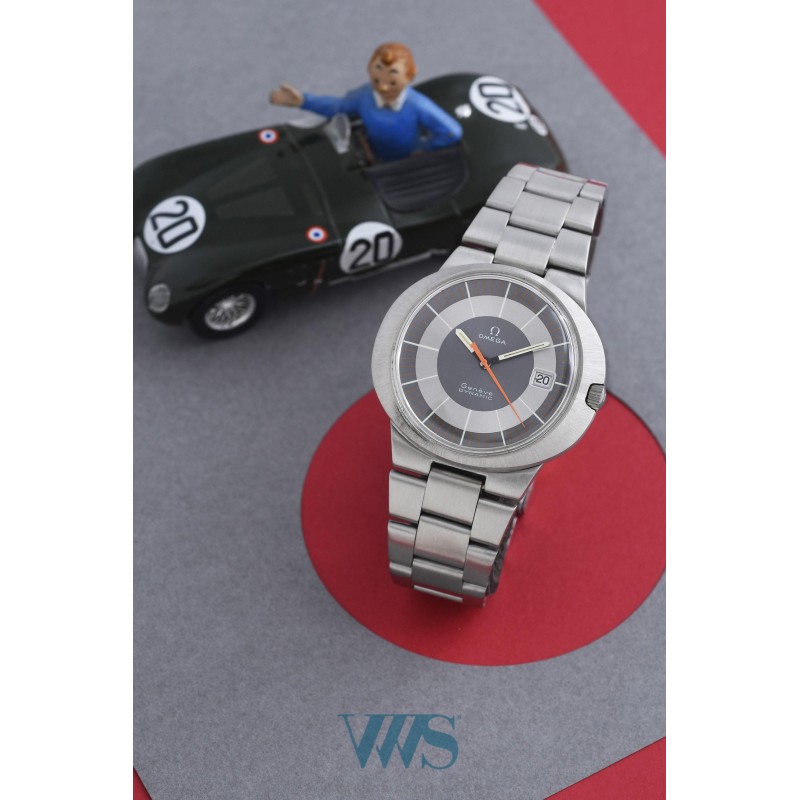 OMEGA (Dynamic Genève - Date / Grey Rallye / ref. 135.033), vers 1968