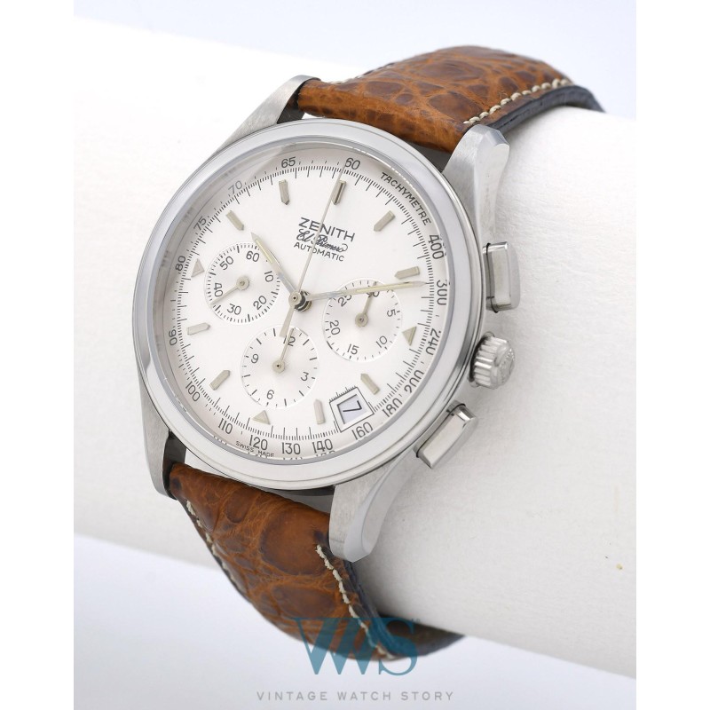 ZENITH (CHRONOGRAPHE CLASS - EL PRIMERO - SILVER / ref. 90/01 0500.400), vers 2002