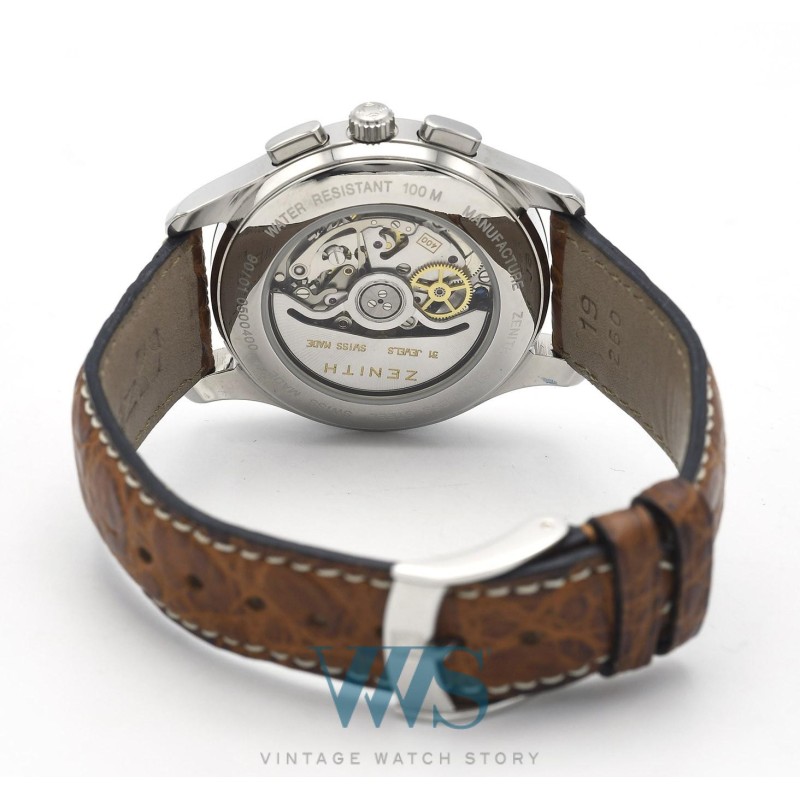 ZENITH (CHRONOGRAPHE CLASS - EL PRIMERO - SILVER / ref. 90/01 0500.400), vers 2002