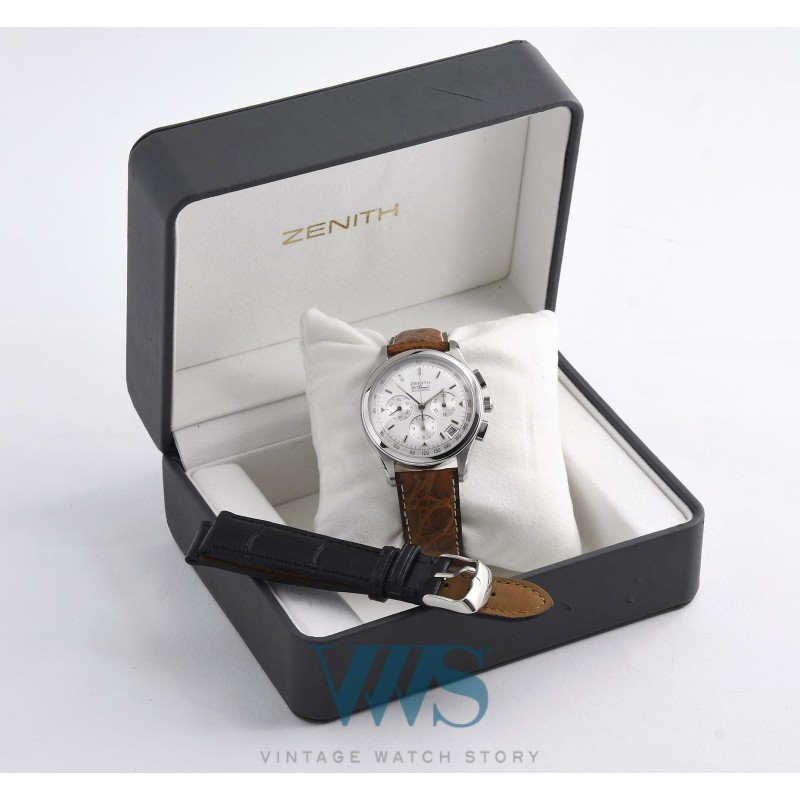 ZENITH (CHRONOGRAPHE CLASS - EL PRIMERO - SILVER / ref. 90/01 0500.400), vers 2002