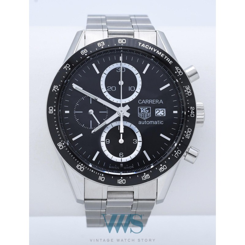 TAG HEUER (Chronographe Carrera Automatic Calibre 16 - Black / ref.