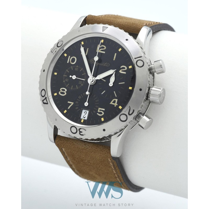 BREGUET (Chronographe Type 20 - Transatlantique / Acier / ref. G3820ST/H2/SN9), vers 2015