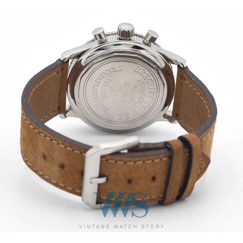 BREGUET (Chronographe Type 20 - Transatlantique / Acier / ref. G3820ST/H2/SN9), vers 2015