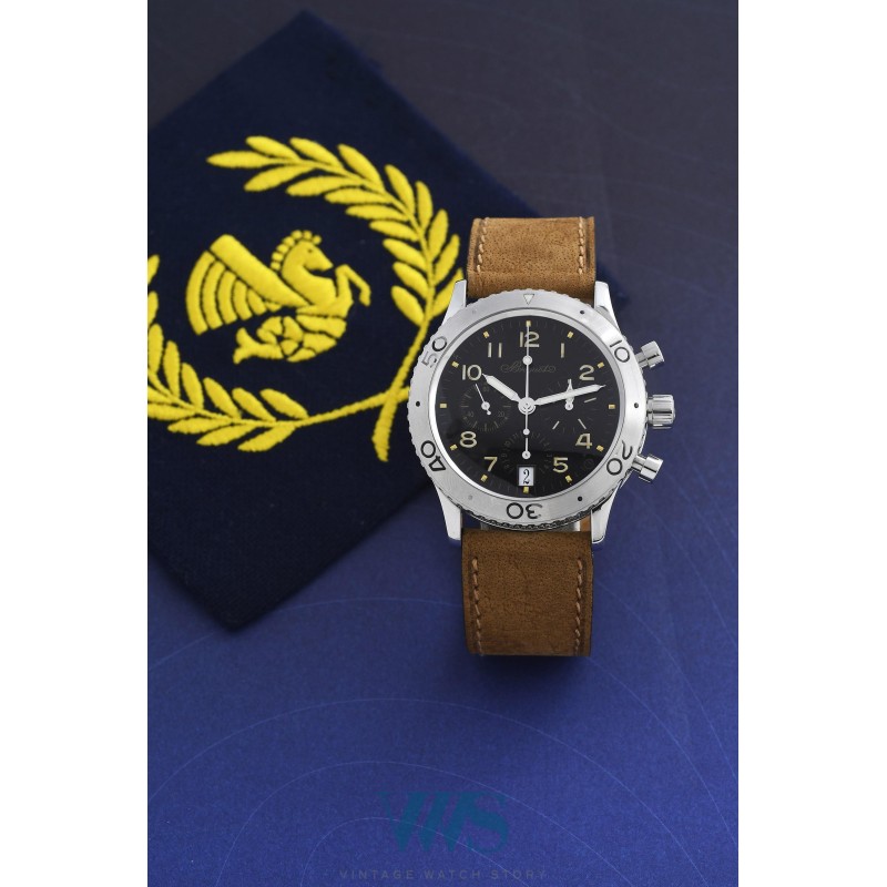 BREGUET (Chronographe Type 20 - Transatlantique / Acier / ref. G3820ST/H2/SN9), vers 2015