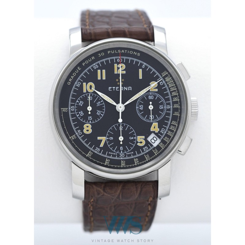 ETERNA (Chronographe "Les Historiques - Air force Pulsometer" / ref.