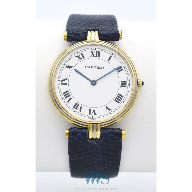 CARTIER (VLC / Vendôme Trinity Homme / 3 Gold - Blanc / ref. 881003),
