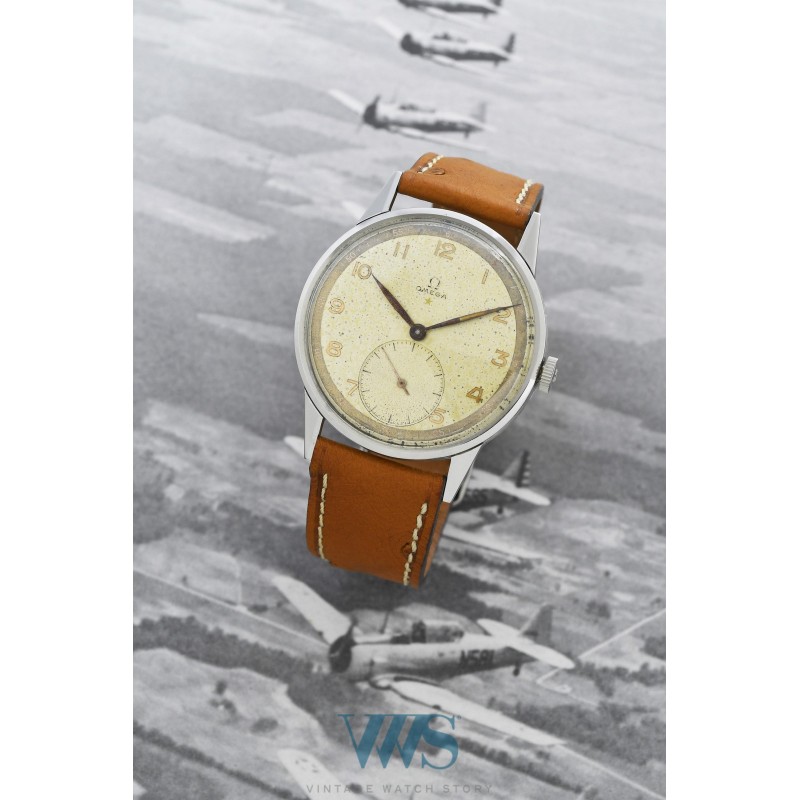 OMEGA (Big Pan / Export - Cadran Tropical Coffee / ref. 227 2 1W), vers 1947